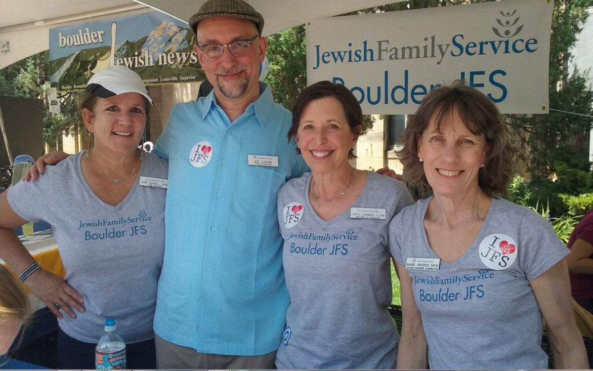 Boulder Jewish Family Service helps so many in the community. Come meet the friendly faces at this year's festival June 3rd. <a href="/JFS_Colo/">JFS of Colorado</a> #bouldercolorado #SummerinBoulder ow.ly/eWw930iACQP