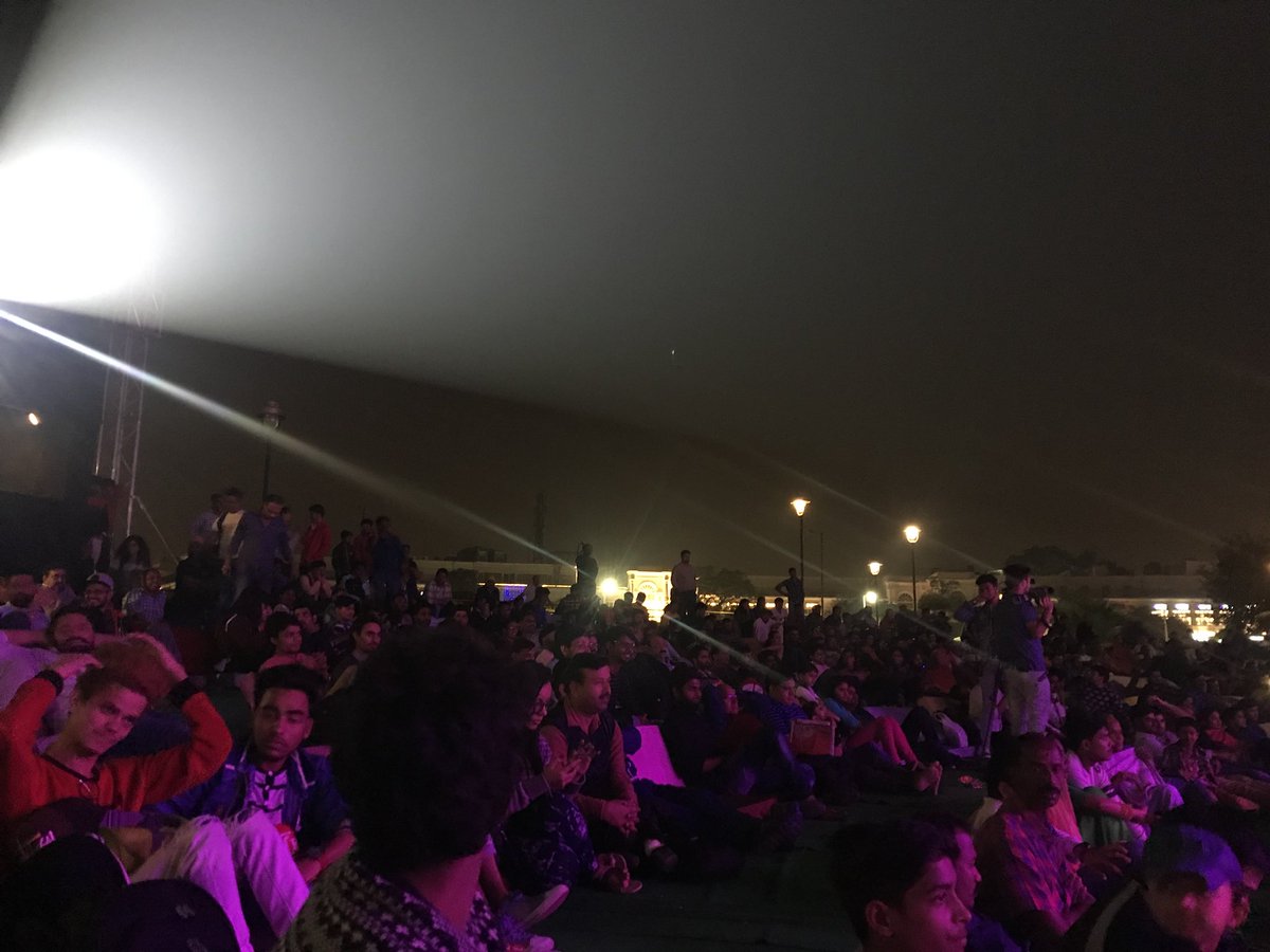Ranga Mandira Melam took Sadir to Delhi Youth Festival to amazing cheers and crowds