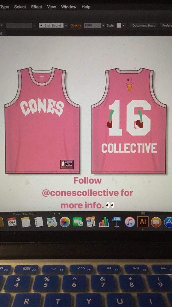 CONESCollective's tweet photo. Just ordered headbands for the Cones Championship Capsule.. guess what color they are? ๐๐ง #conescollective #pinkvsblack https://t.co/oPOmakucoQ