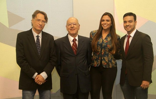 aredacao's tweet photo. Segurança Pública - Silvye Alves participa do Roda de Entrevista, da nova TBC, e aperta Irapuan. Programa vai ao ar nesta terça-feira (27/2) https://t.co/yrdxQceD2G https://t.co/nVjR6KAoDo