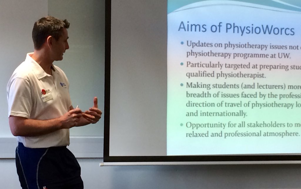 uworcphysio's tweet image. #PhysioWorcs loving the positivity and opportunity to talk about all things #physiotherapy @gds115gds @JRGPhysio @thecspstudents