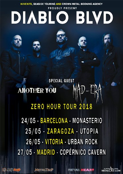 Kivents1's tweet photo. Una gira esperada, la de @DiabloBlvd en nuestros escenarios, donde estarán acompañados por @AnotherYouMusic y #MadEra. https://t.co/E3MSwGT72w #Kivents https://t.co/55mB2cevER