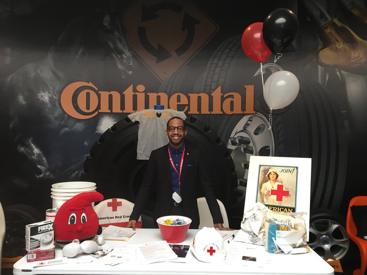Helping <a href="/continentaltire/">Continental Tire</a> employees help others. #volunteerfair