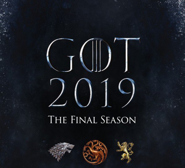 Official promo poster for Game of Thrones season 8!