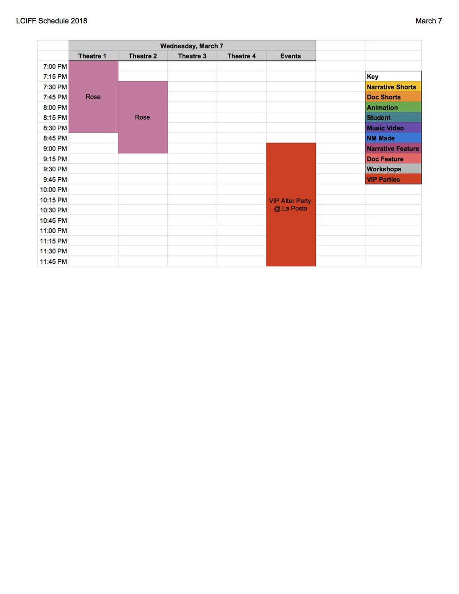 LCIFFest's tweet photo. Just in case you're having trouble finding a schedule on our website 😉#lciff https://t.co/XP7RRpdzYi