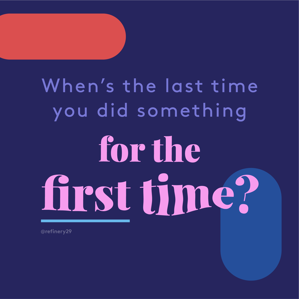Refinery29's tweet photo. Trueee. Change up your day and try something brand new! #AD #R29xTheLaughingCow #AntiRoutine https://t.co/FRU4HfW08f