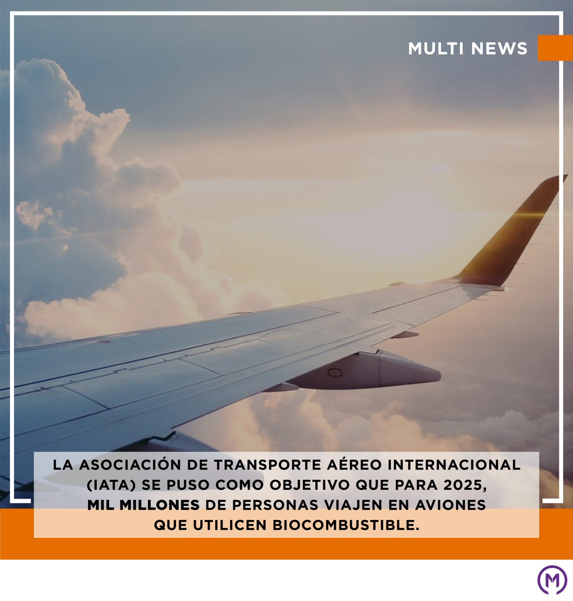 multilogistics_'s tweet photo. #MultiNews Se cumplen 10 años desde que voló el primer vuelo de Combustibles de Aviación Sostenible (SAF).
La industria de la aviación está invirtiendo en proyectos SAF para ayudar a cumplir el objetivo de reducir nuestras emisiones de carbono en un 50% para el 2050. https://t.co/wXmxs8ge4u
