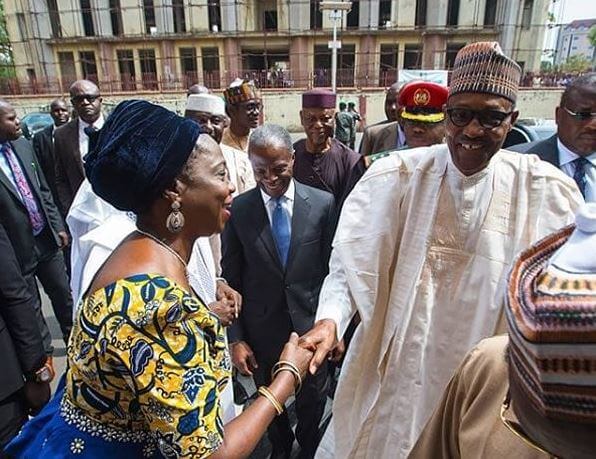 neusroomfeed's tweet photo. PHOTOS: Buhari all smiles as APC governors hold NEC meeting https://t.co/aLhRxopG1q https://t.co/X0NgGEUaGr