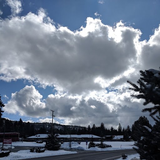 Destination Big Bear On Twitter Snow On The Ground And Clouds In
