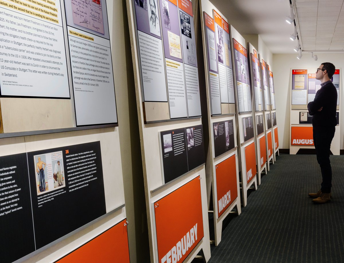 cgpartners's tweet photo. OPENING NOW: @1938Projekt a year-long social media, web, and exhibit program to commemorate the 80th anniversary of Kristallnacht with @lbinyc #Kristallnacht #designforculture #socialmediadesign https://t.co/0k9fqBC3Xg https://t.co/x2iPk5PHTH