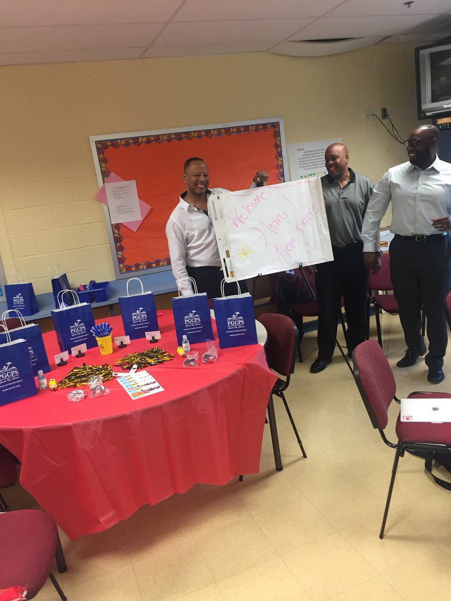New Teachers...check out our Principals during our Annual Principal Recruitment Training! Great Schools, Great Leaders!!! Thank you for your support to the Division of Human Resources @Calveelementary <a href="/tmarshallms/">Thurgood Marshall MS</a> <a href="/LakeArborSchool/">Lake Arbor ES</a> <a href="/CHFlowersHigh/">Charles Flowers HS</a> <a href="/WHA0212/">Darryl Evans</a>