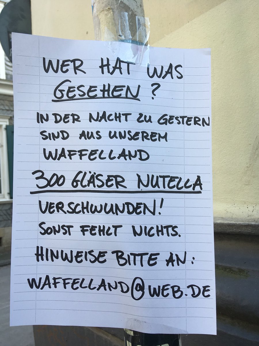 Ich tippe auf einen Twitterer... 
#wuppertal
