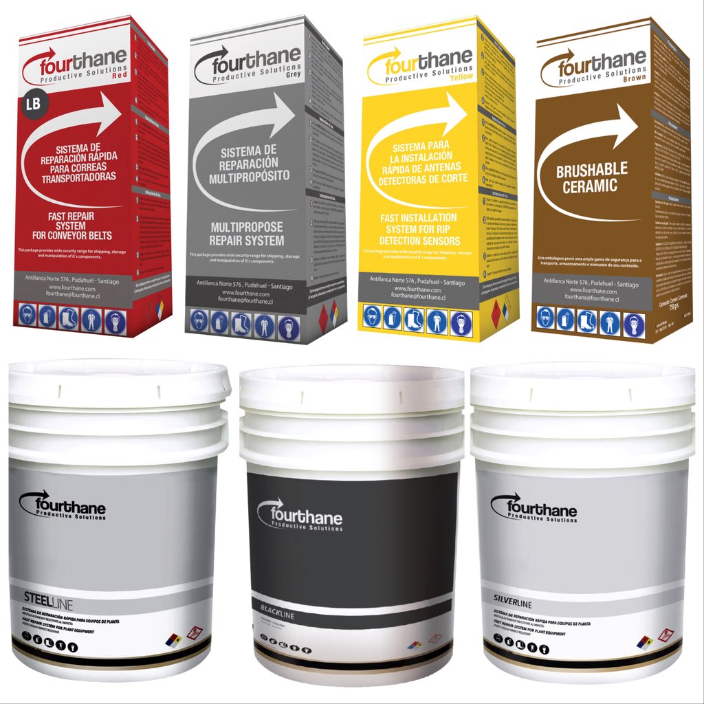FourthaneGlobal's tweet photo. Fourthane cuenta con una innovadora, amplia y robusta línea de soluciones diseñadas especialmente para maximizar la disponibilidad de los equipos mineros e industriales. 
Para conocer los principales usos de Fourthane lo puedes ver aquí: https://t.co/vllzVG7Z1O
#fourthane https://t.co/73xFeSt4Px