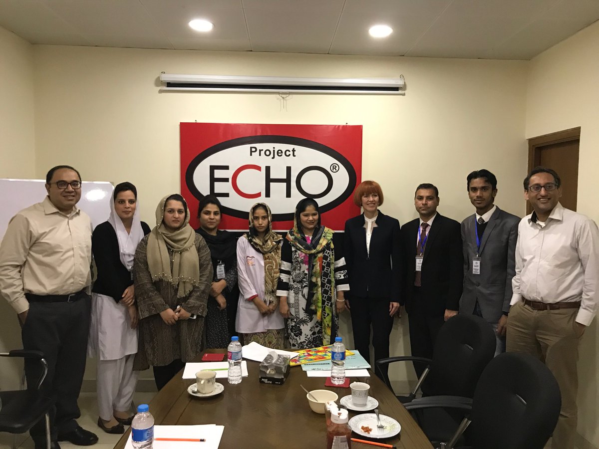 UCSF Hepatologists Norah Terrault &amp; Bilal Hameed visit to Project ECHO HealthNet Pakistan Hub 2.23.18 moving knowledge forward fast worldwide to eliminate Hepatitis C