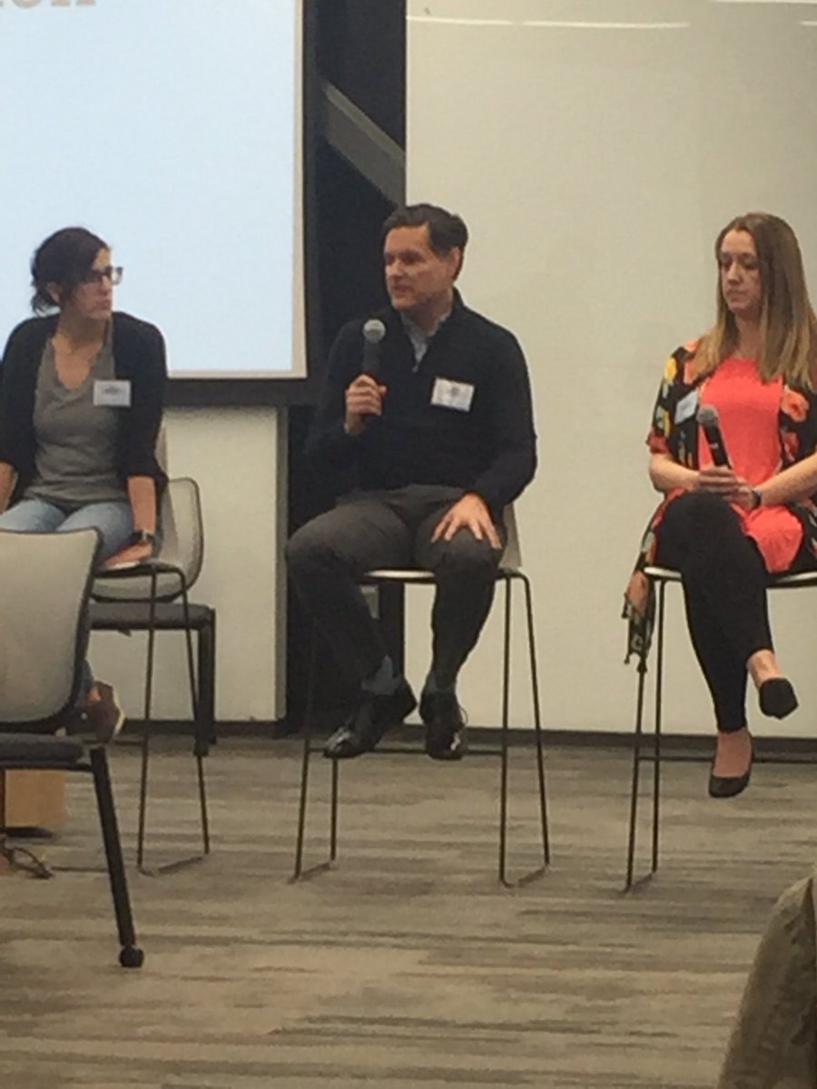 jilldrice's tweet photo. We can learn so much from each other! Awesome educator panel sharing their thoughts &amp; answering questions about how @schoology impacts their classroom #connectmw #r7c2l #r7proud @ShahrReza @MrRussellLSHS @KCantrell31 #r7proud https://t.co/LMMnkpM4aZ