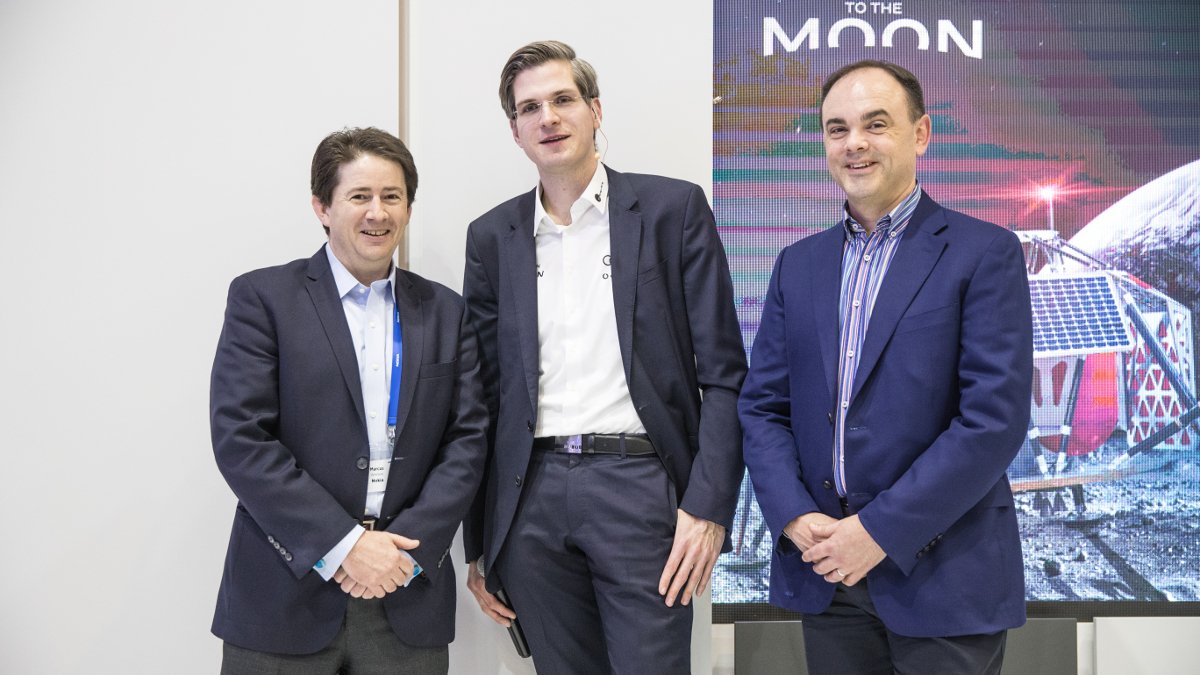 nokia's tweet photo. We're excited to embark for #missiontothemoon with @vodafone_de  @PTScientists  @AudiOfficial announced today at #MWC18
https://t.co/2aJQngLga0 https://t.co/WudsQU6uD1