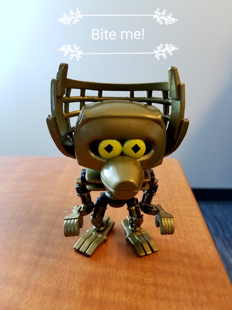 sfsmaus's tweet photo. I have a new friend at the office.... He's a little testy. #MST3K #Croooow! https://t.co/R1rl8QIluN