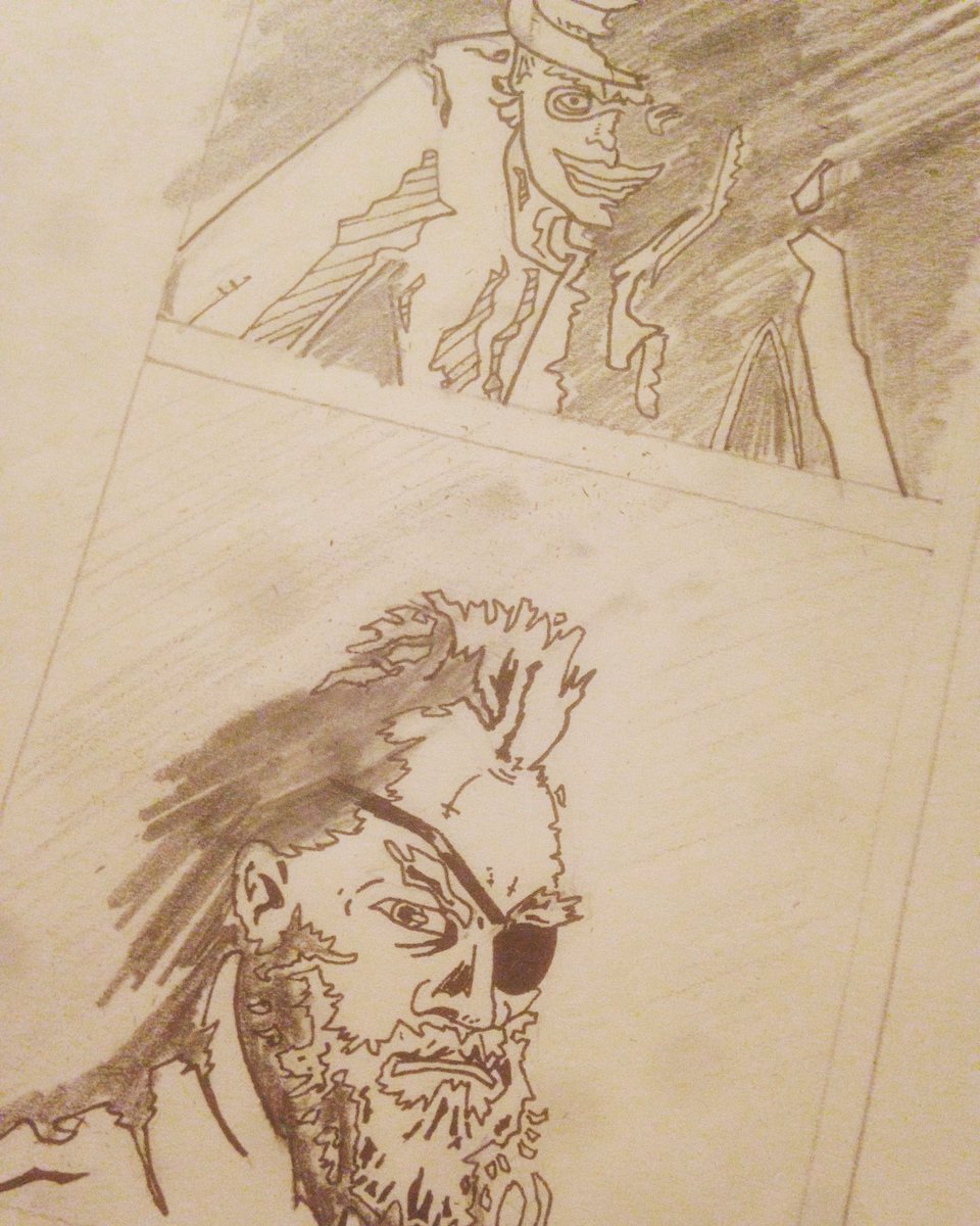 Vicbareknuck's tweet photo. Brothers in arms #webcomic #sketch #steampunk https://t.co/AIuto9g0rp