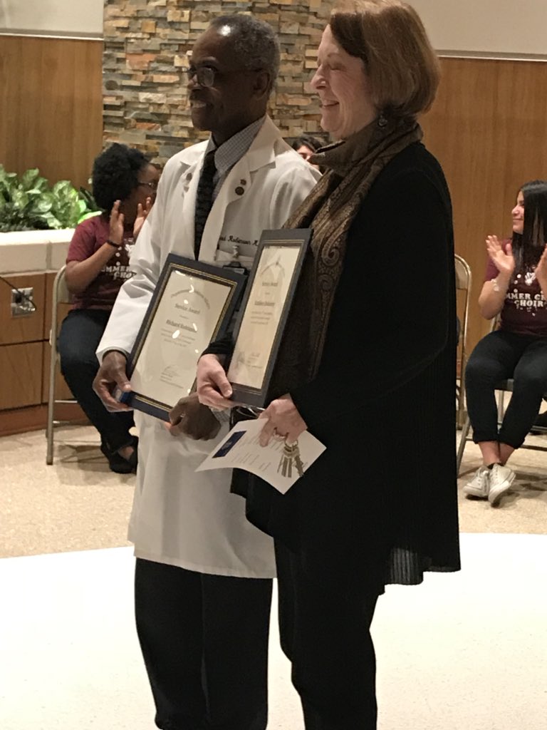 T_Doc's tweet photo. Congratulations and well deserved recognition to Dr. Richard Robison, PM&R, for his 30-years of dedicated service to veterans. #va #Physiatry #UTSW_pmr #30yearsisalifetime https://t.co/553LmebHMi