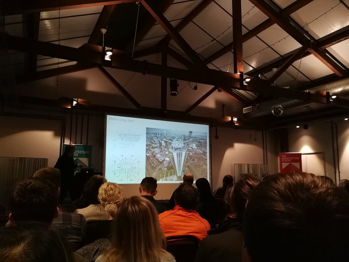marks_jodie's tweet photo. Underlying a fascinating talk on the  development of housing design evolution in #RSHParchitects' practice over 30years is a glimpse into a precariousness of getting things built having worked through several global financial crises... #housing #savingthecity https://t.co/oKYpXynfSH