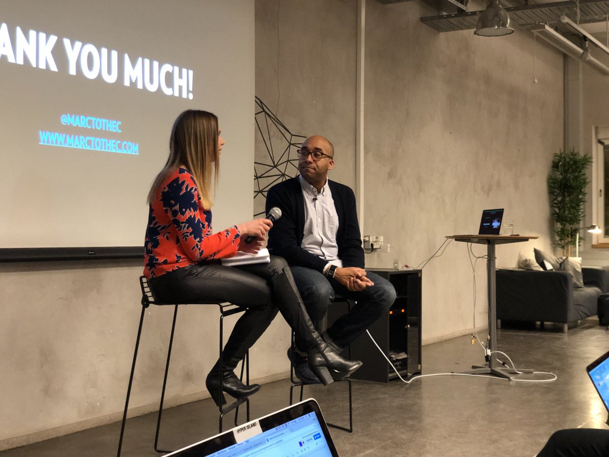 FelipeWigren's tweet photo. #yeah18 with @marctothec @saraohman at @hyperisland ✌🏽 #hi #sthlmtech #ad #hyperisland @DirtyIndustries #dirtyindustries https://t.co/tqPWcDtwaz