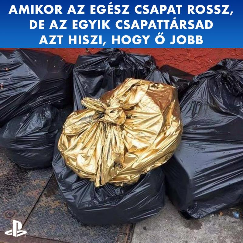 Congratulation! You have achieved the golden trash trophy!😧