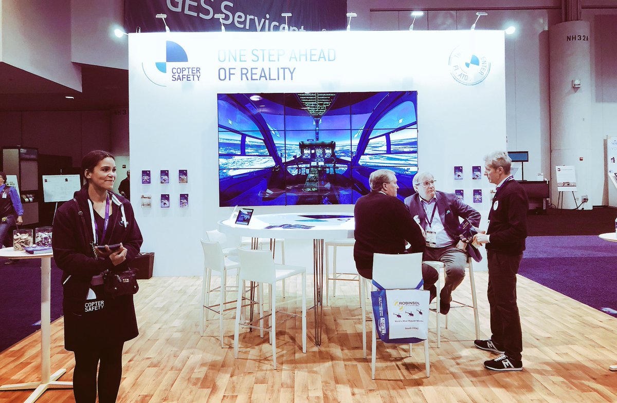 COPTERSAFETY's tweet photo. Good morning #LasVegas and #HAI_expo18 Today is THE day. Welcome to our booth #N2005 We are looking forward meeting you 🤗 https://t.co/33cZCCxL4F
