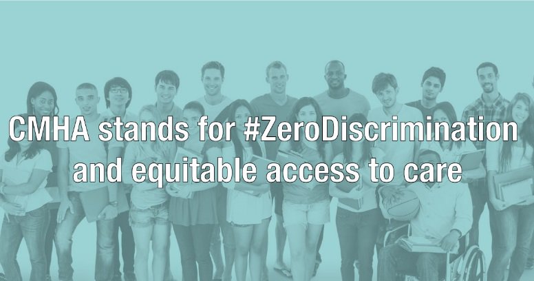 CMHADurham's tweet photo. CMHA works daily to reduce discrimination and the stigma around mental illnesses. #ZeroDiscrimination https://t.co/Xv3Ncf7qy8