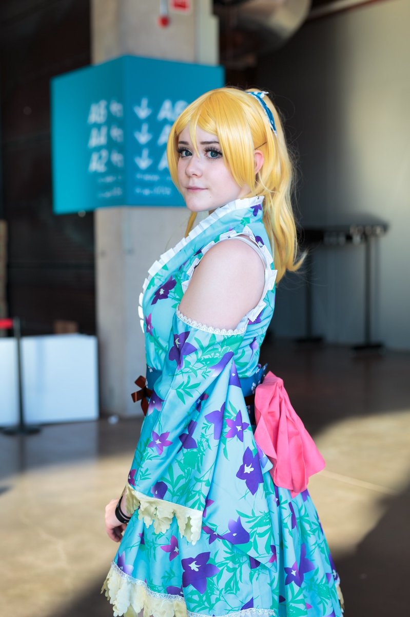 pieckuchi's tweet photo. Yeehaw babey I got some pics of my Ayase Eli cosplay from #Umicon :+)
©︎ Punapanda https://t.co/dCRqmgsoOI