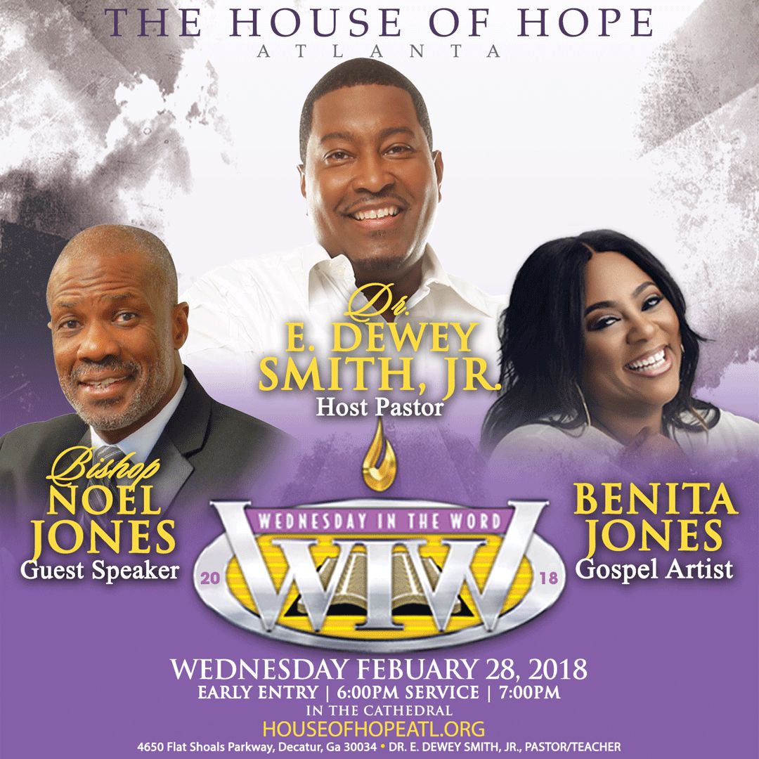 HOHATL's tweet image. Tomorrow is the day! Meet us for Wednesday in the Word in the Cathedral!! Doors open at 6PM and service begins at 7PM. Be in the building for this move of GOD! @edeweysmith
