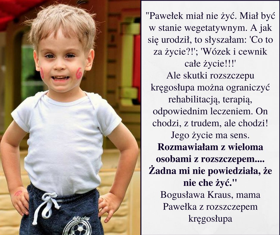 Magdalena Korzekwa Kaliszuk Wielu Osobom Ktore Slysza Nazwe Rozszczep Kregoslupa Wydaje Sie Ze Oznacza Ona Wielkie Cierpienie I Wegetacje Tak Nie Jest Rozszczep Nie Wyklucza Szczesliwego Zycia A Osoby Z Ta