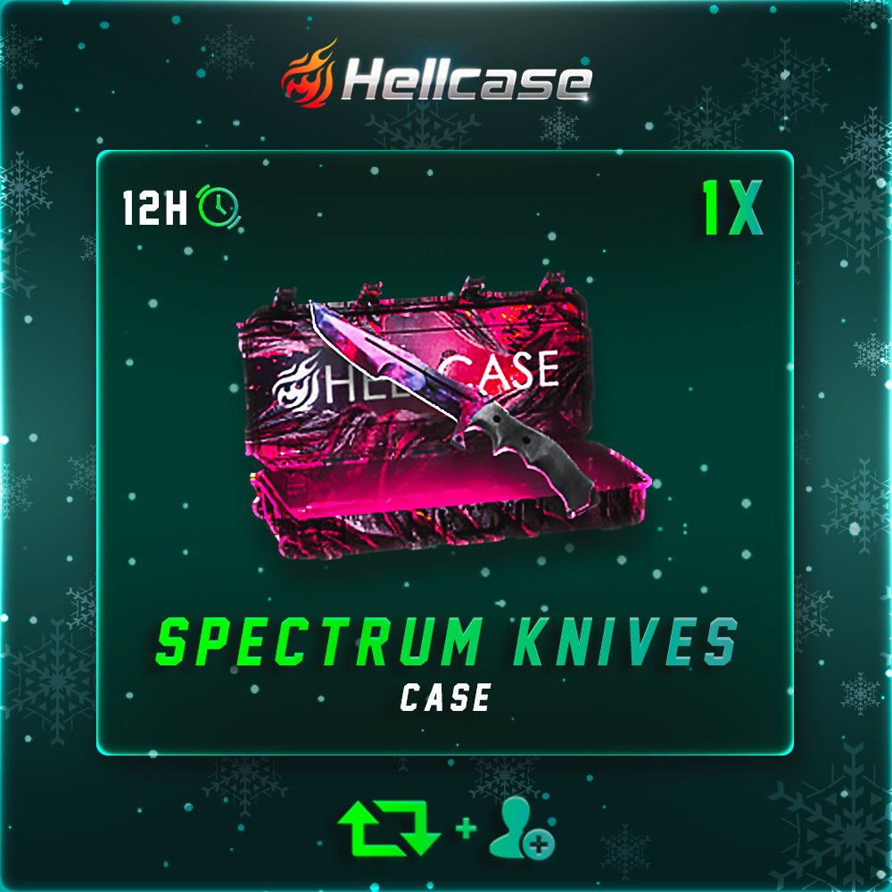 hellcasecom's tweet image. ❄️ Spectrum Knives Case #Giveaway:
 ❗️ GET MONEY FOR FREE: goo.gl/r8YLXK
⛄️ Like + RT + Follow us
⛄️ Paste your profile URL

🏆Winner in 12 hours!
