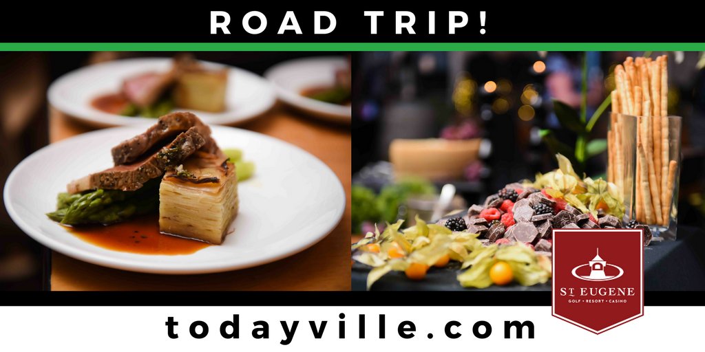 todayville's tweet photo. Spring is almost here. Plan a road trip to #WineSpring, April 6-8 at historic @StEugeneResort. Amazing food, wind tastings, beautiful accommodation.
https://t.co/XHVFIQsLdl
#TravelTuesday #Golf @cityofcranbrook #BritishColumbia #BCwines #History https://t.co/XQHCPvKMB2