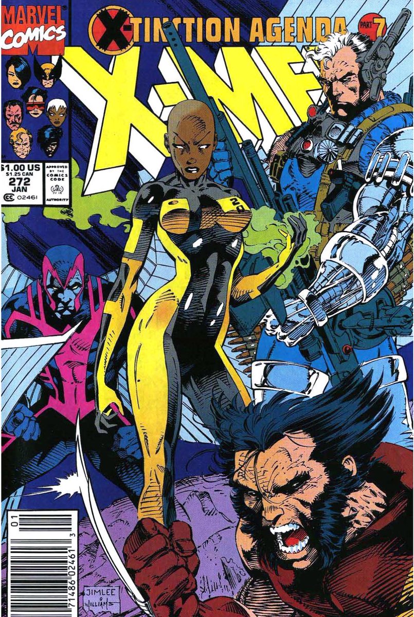 MrLSmith21's tweet image. Reading this classic as I’m waiting on my girls. Forgot how good this crossover was #XtinctionAgenda