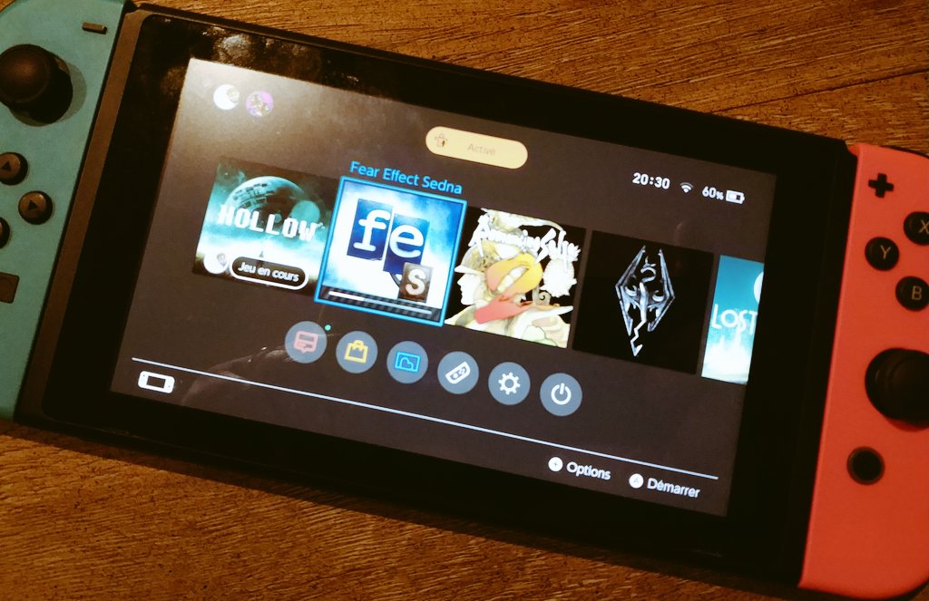 Anseaume's tweet photo. Preloading my own game...
#FearEffectSedna https://t.co/aAsiigiSE7