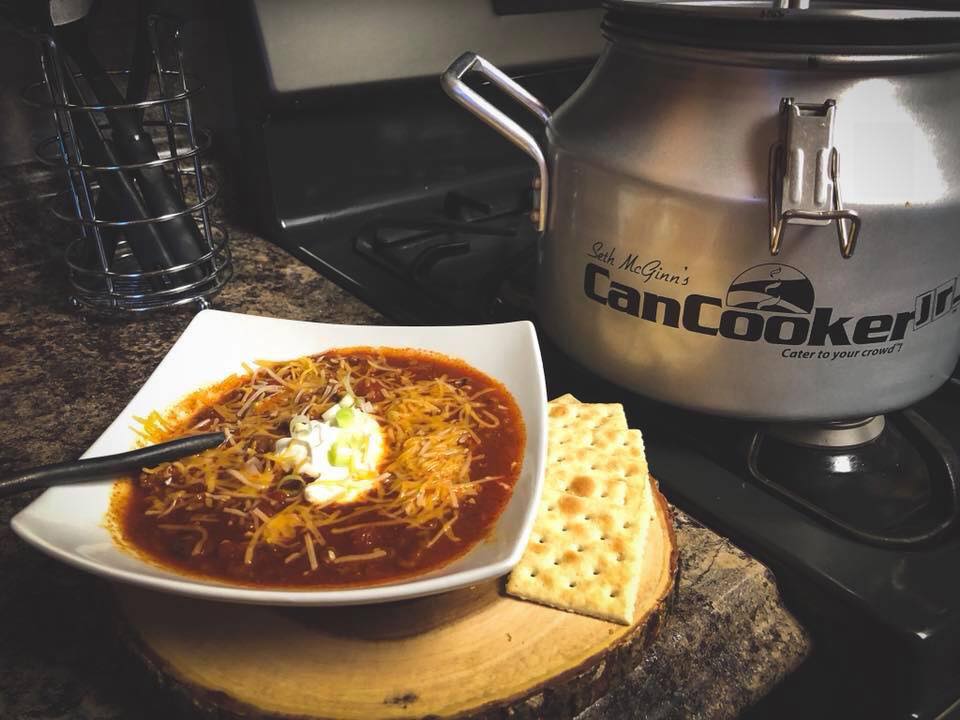 Official__PSG's tweet photo. Not a bad idea to make a tasty chili using the trusty @CanCookerLLC! Grab your ingredients and toss ‘em in (stirring occasionally)! Log on to https://t.co/aVBG7MdWN6 and find their listing under “Camping” today! 

#Tasty #Food #Delicious #Cooking #Chili https://t.co/XHa1yOwurH