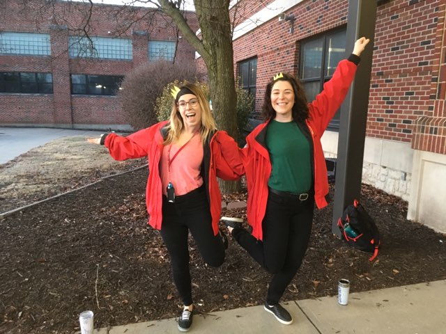 CYKC_EHS's tweet photo. wands and wings! floaty crowny things! East High #AmeriCorps members @nikolle_mcahon and @marge_wight striving for excellence and ready to #makebetterhappen on this fabulous edition of #NorthWingWeek https://t.co/3NlKU1I1s2