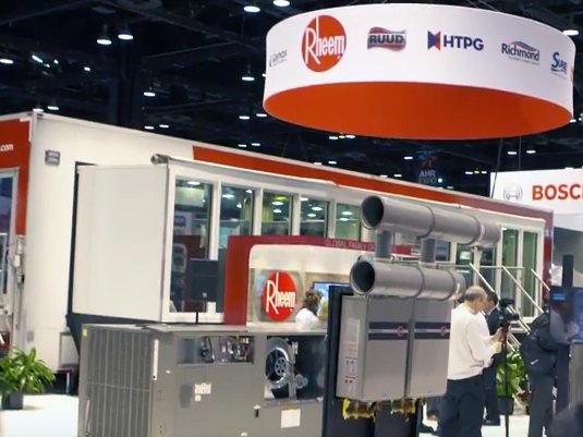 NJHVACRUnion's tweet photo. Rheem at 2018 AHR Expo https://t.co/8Ykr3nnLOY #HVAC #Contractor https://t.co/B0SNlOD9LC
