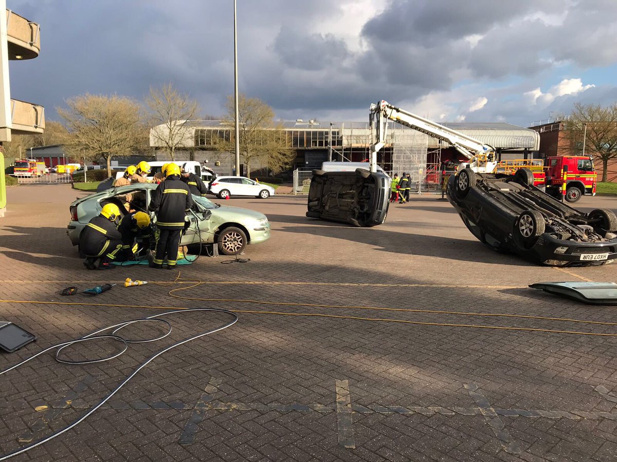 HIWFRS_LandD's tweet photo. MOD D - RTC initial today we have covered theory modules this morning in extrication techniques, vehicle technology and alternatively powered vehicles followed by a practical session #dashrelocation #ramming #dashlift https://t.co/mVNQCyvPXq