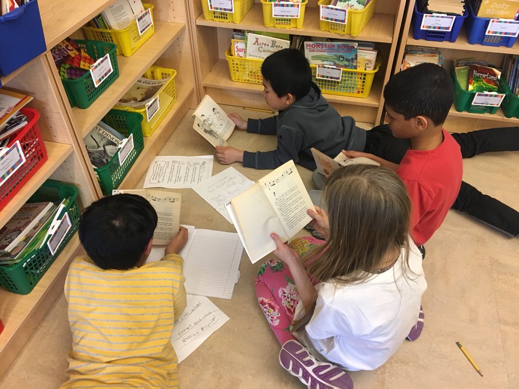 ThirdGradeCrew's tweet photo. Creating our book club rules and identity for our Character Studies book clubs! #EstabrookSchool https://t.co/XOLnpBqiiH