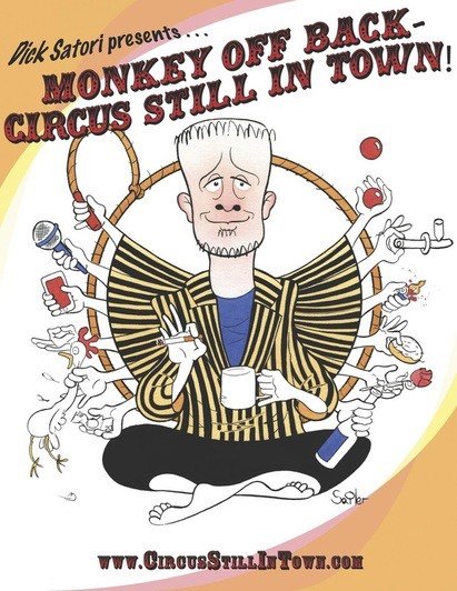 ComedyCake's tweet photo. Quick Dish NY: See #RecoveryComic @DickSatori Perform His Stand-Up Storytelling Show 'Monkey Off Back - Circus Still In Town' 3.10 at TADA! Theatre https://t.co/lR5s9YGOl2 https://t.co/mxu8IEkmGo