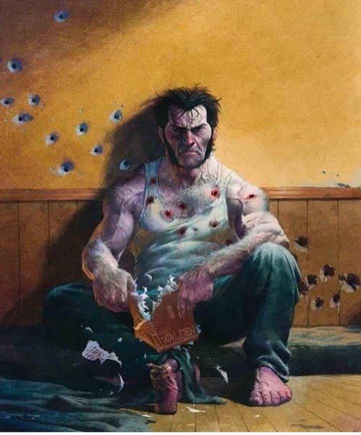 "Did you run out of bullets bub?"
