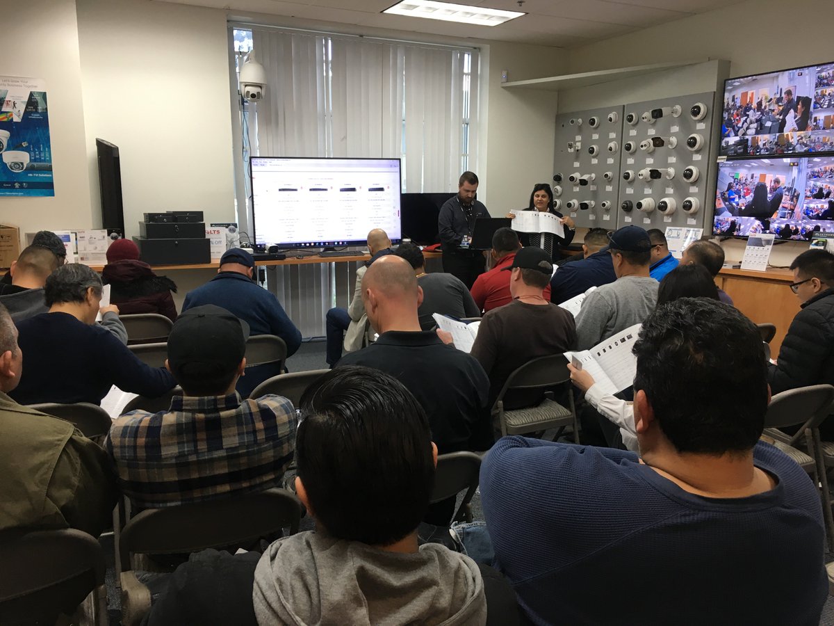 LTSecurityInc's tweet image. We partnered with @HikvisionUSAinc for today's Seminar LIVE at our LA Office! Thank you everyone for joining us! #ltssupport #maketheswitch #LTS