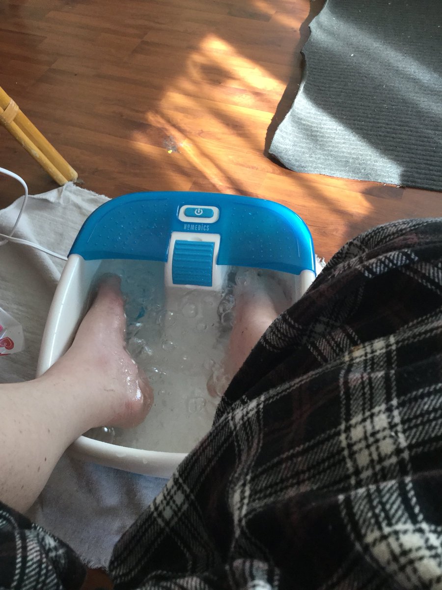 I will be soaking my feets again tonight in the foot massager! How everybody like it?