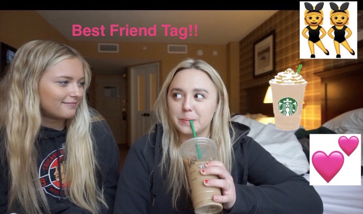alexaamackk's tweet photo. AHAHAHA LOOK AT US😂🤷🏼‍♀️ https://t.co/XyopUgqMB9