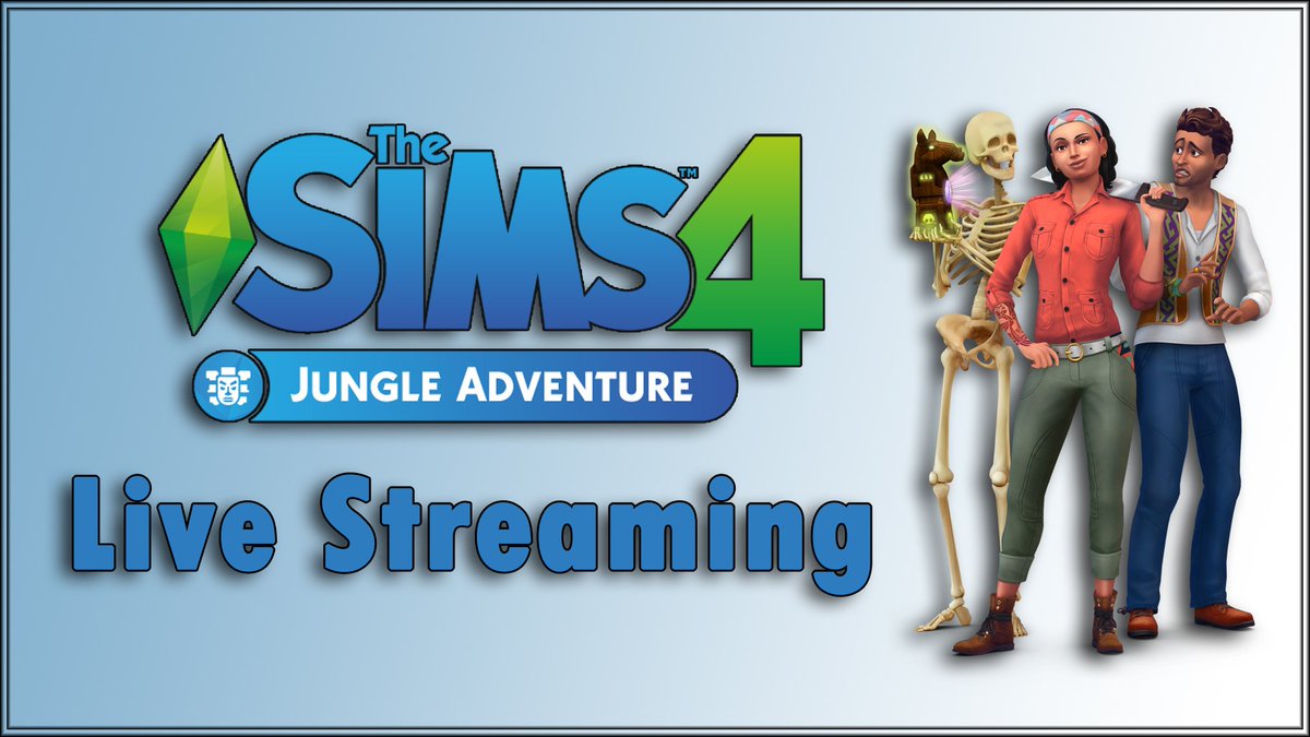 TheKhaleesim's tweet photo. Time to stream the new game pack: The Sims 4 Jungle Adventure! 😍
Goal for tonight... reach 300 subs! Think we can make it? 😉❤️
https://t.co/w8sNrHGScl https://t.co/euYTrxAZ7S
