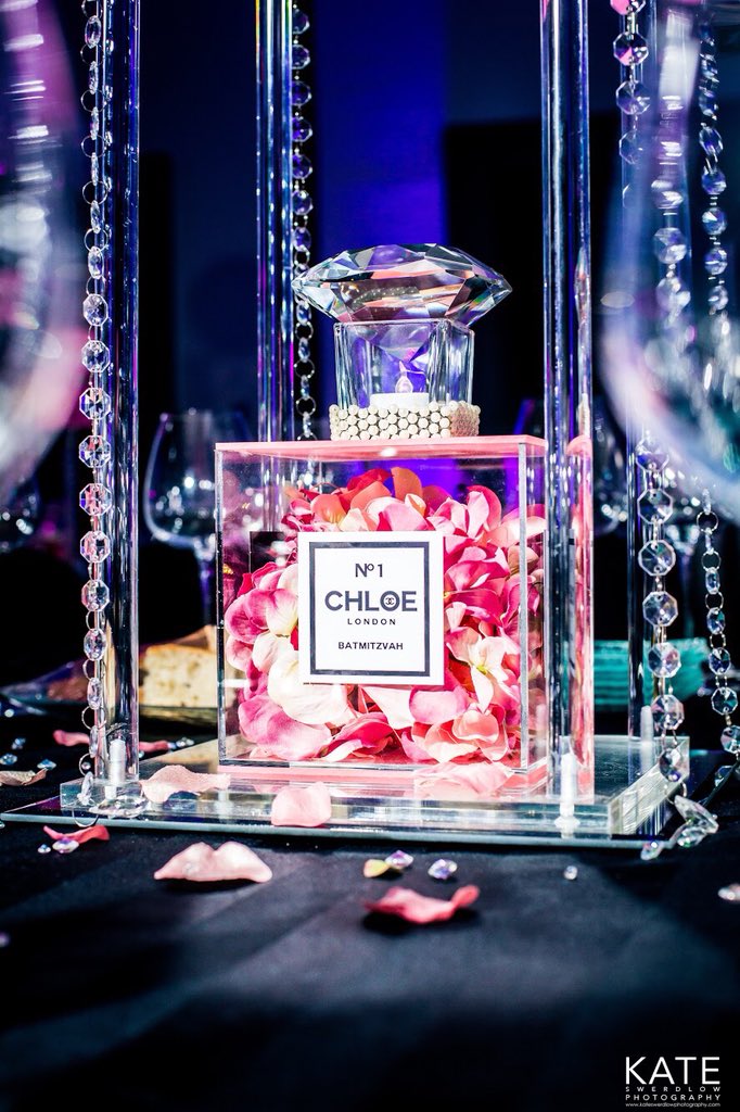 LuvliEventsUK's tweet photo. Just loved what we created for this Chanel-inspired #privateparty at the weekend. #batmitzvah. #eventplanner #eventdecor #centrepiece #eventprofs #bespoke https://t.co/8VxQgBLvbL