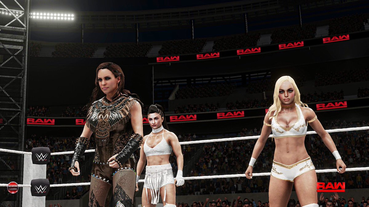 iLLite_Gaming's tweet photo. #RAWSupershow
The team of..
@BiancaBelairWWE
@QoSBaszler
@RondaRousey
VS
@WWE_MandyRose
@QoSBaszler
@StephMcMahon
A 5-Star Match Indeed!
Full Video Coming Soon!
#WWE2K18
#BiancaBelair
#ShaynaBaeszler
#RondaRousey
#MandyRose
#SonyaDeville
#StephanieMcMahon https://t.co/ZLrAhBdyel
