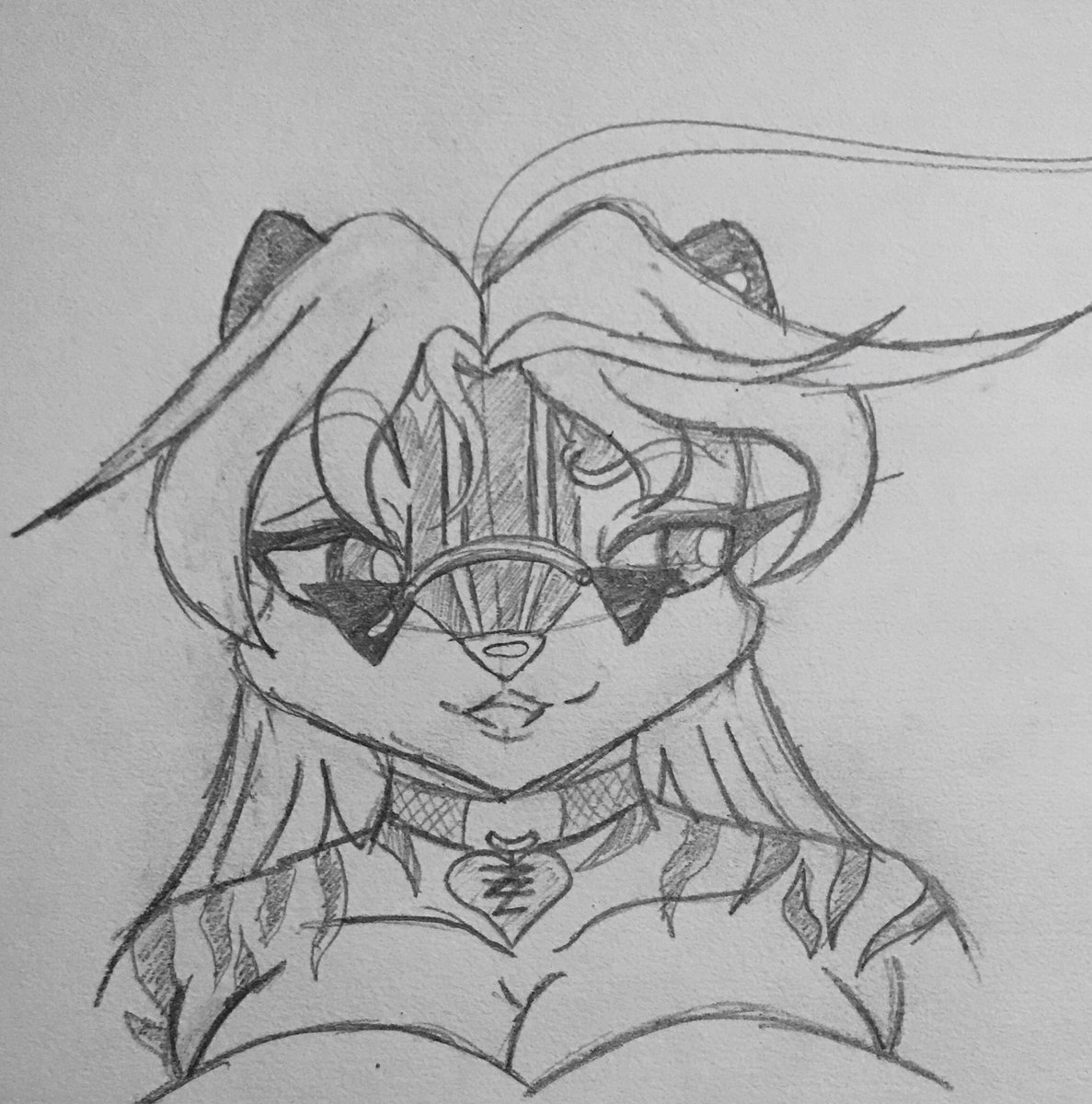 KenJKitsune's tweet photo. Just a quick pencil doodle of the one and only Zig Zag a la @MaxBlackrabbit. I want to ink this, but I also kinda want to keep it as a pencil piece, blend the pencil shading, and do a greyscale job of it.

GAAAAAAAH! What should I do!?! https://t.co/WSH3EDe1Kh