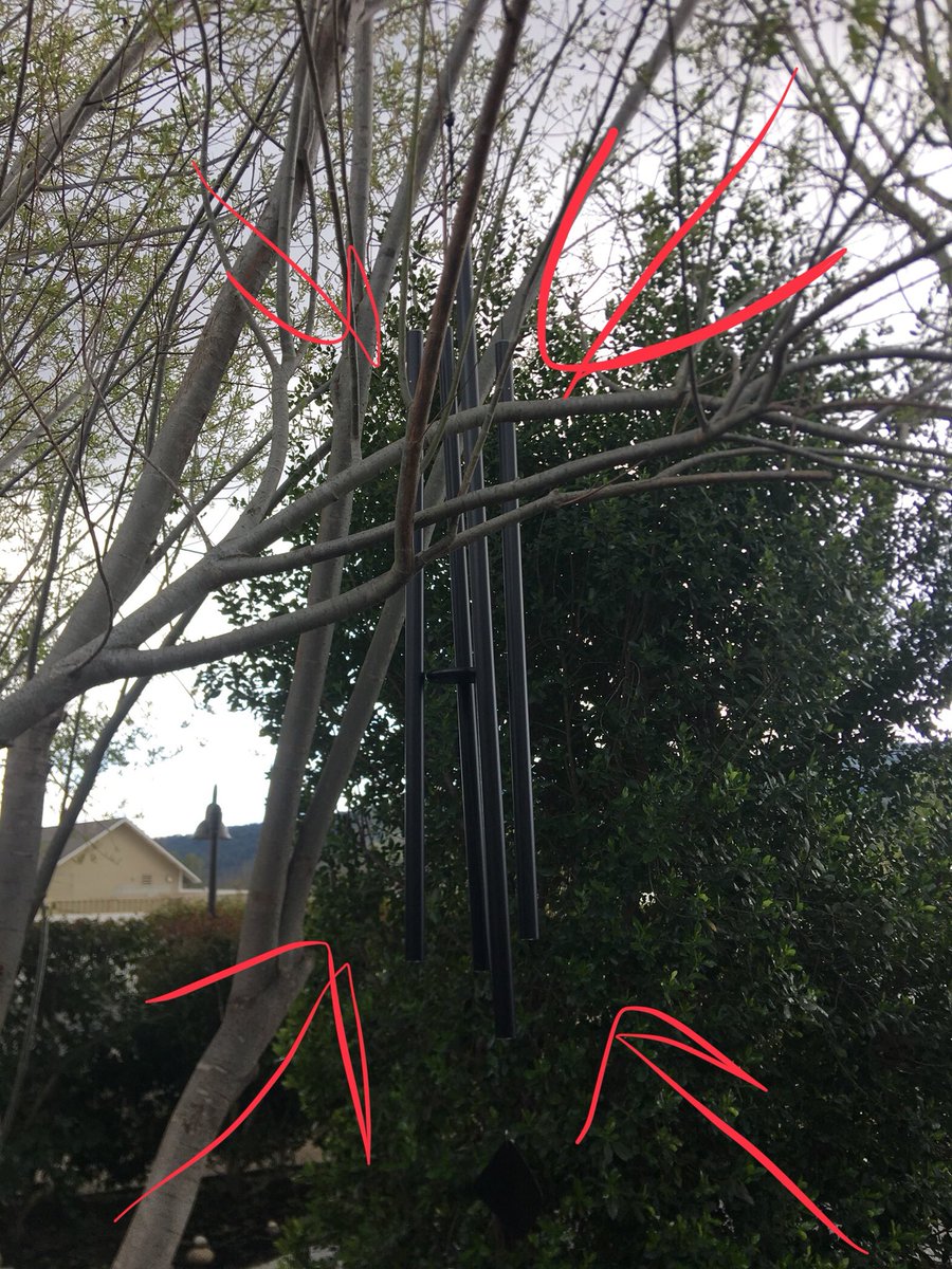 gscheinfeld's tweet photo. @HowardStern @sternshow I found some giant #windchimes in #NapaValley. @rqui are these big enough? https://t.co/tIVRzYizHf